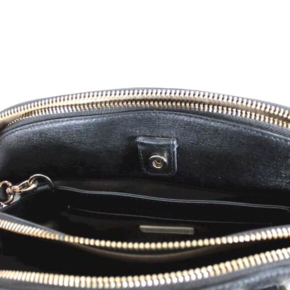 Henri Bendel 2-Way Leather Purse - Crossbody or Satchel - Picture 6 of 6